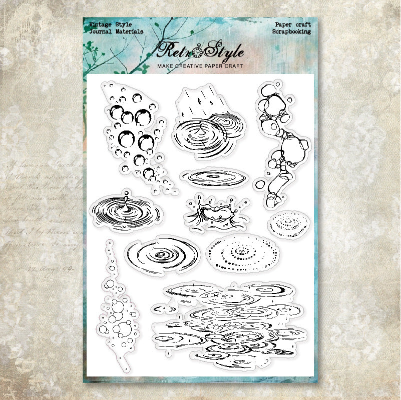 Clear Silicone Stamp STM580