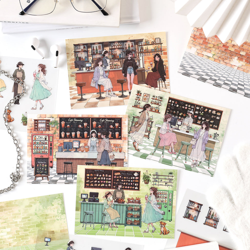 Bar Scene DIY Stickers Kit WHWG