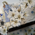 Floral Decorative Tape Rolls- Blue Haven