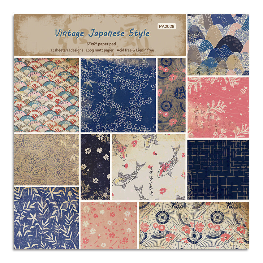 6 inch Scrapbook Paper Pad JYY6029