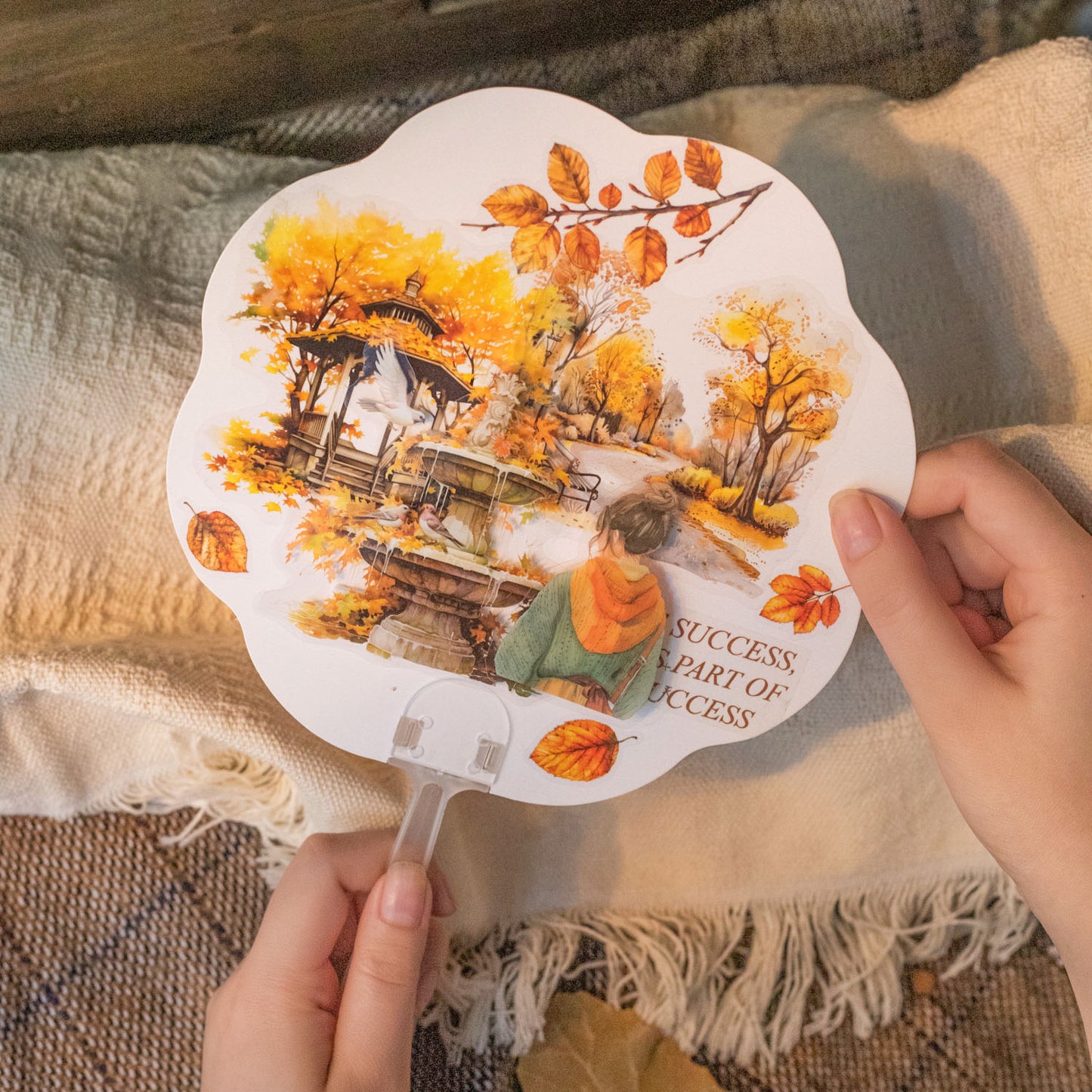 10 Pcs Autumn Harvest PET Stickers QYYX