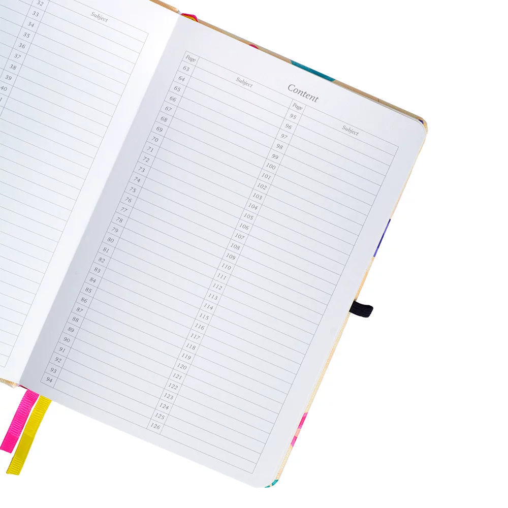 Art Series A5 Hardcover  Notebook - Beach Shells