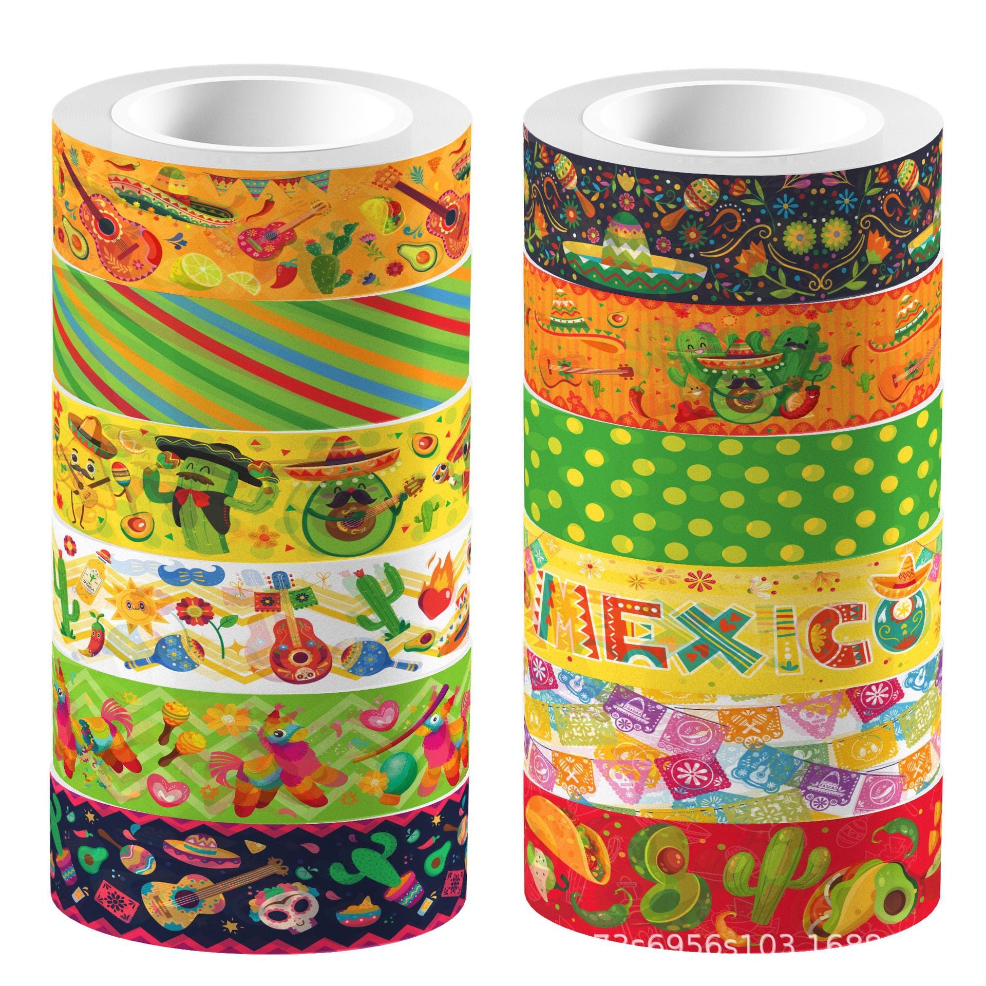 12 Roll Washi Tape Set ZH038