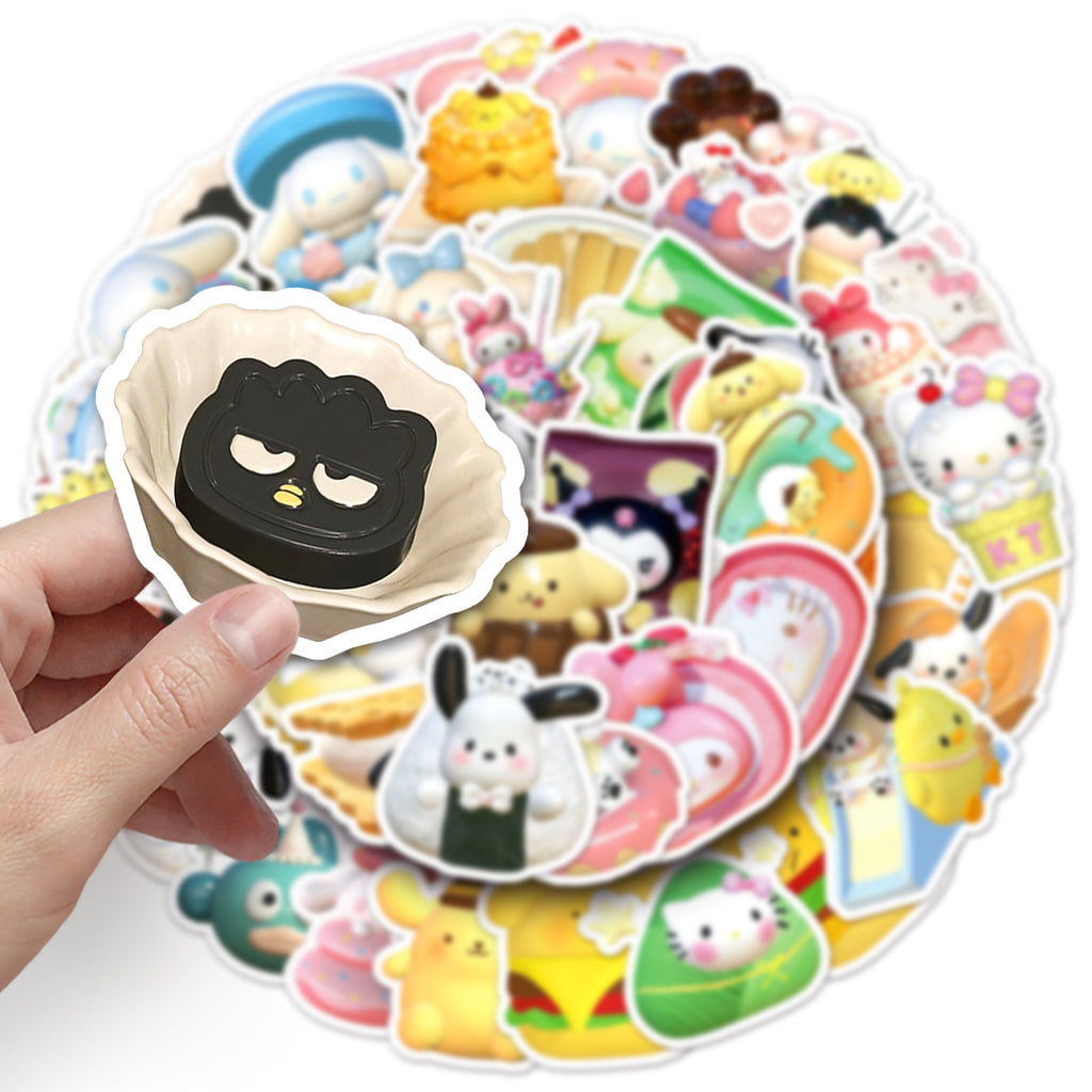 50Pcs Kawaii Waterproof Vinyl Stickers SRO133