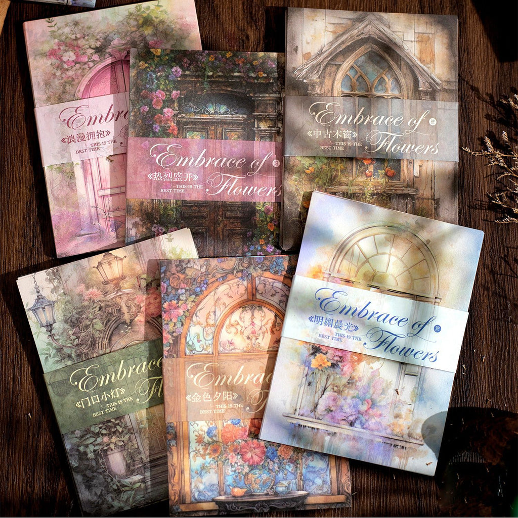 32 Pcs Windows Junk Journal Paper HDYB