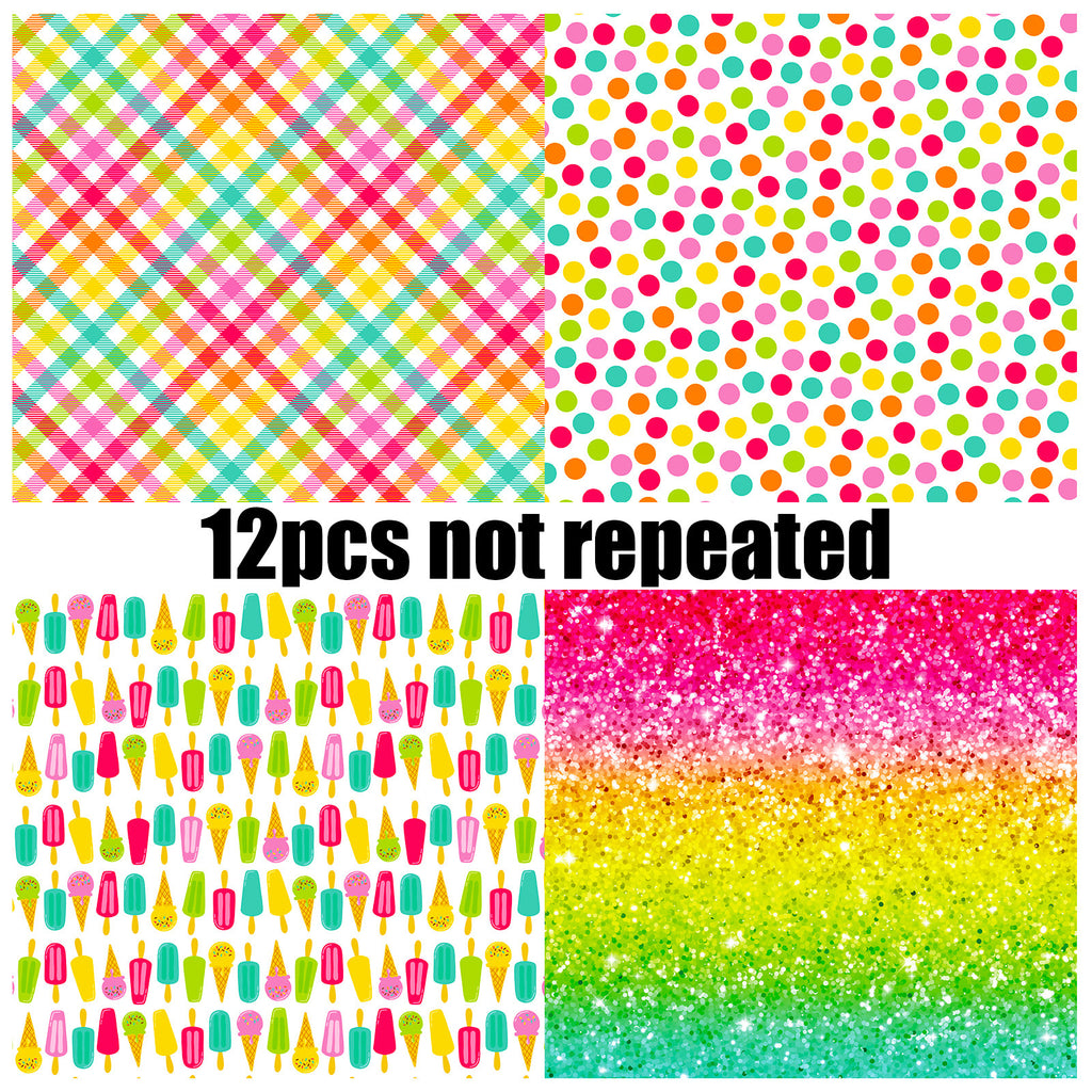 6 inch Summer Scrapbook Paper Pad PA319