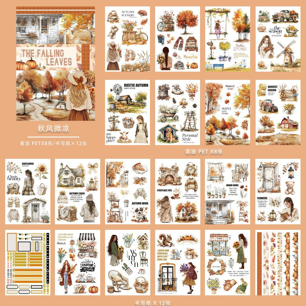 A5 Mixed Material Sticker Book TZH087