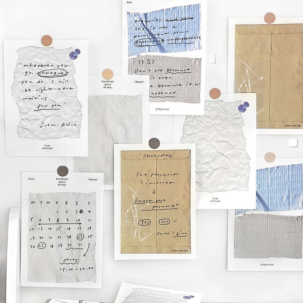 80 Pcs Creative Notepad Paper RCCD