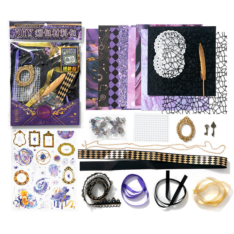 Junk Journal Craft Supplies Girt Set