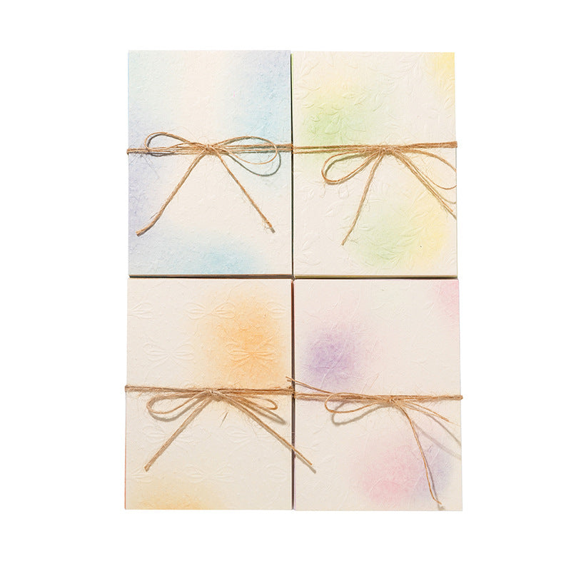 23 Pcs Rainbow Color Textured Paper SCSH