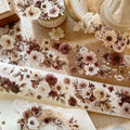 Floral Decorative Tape Rolls- Autumnal Elegance