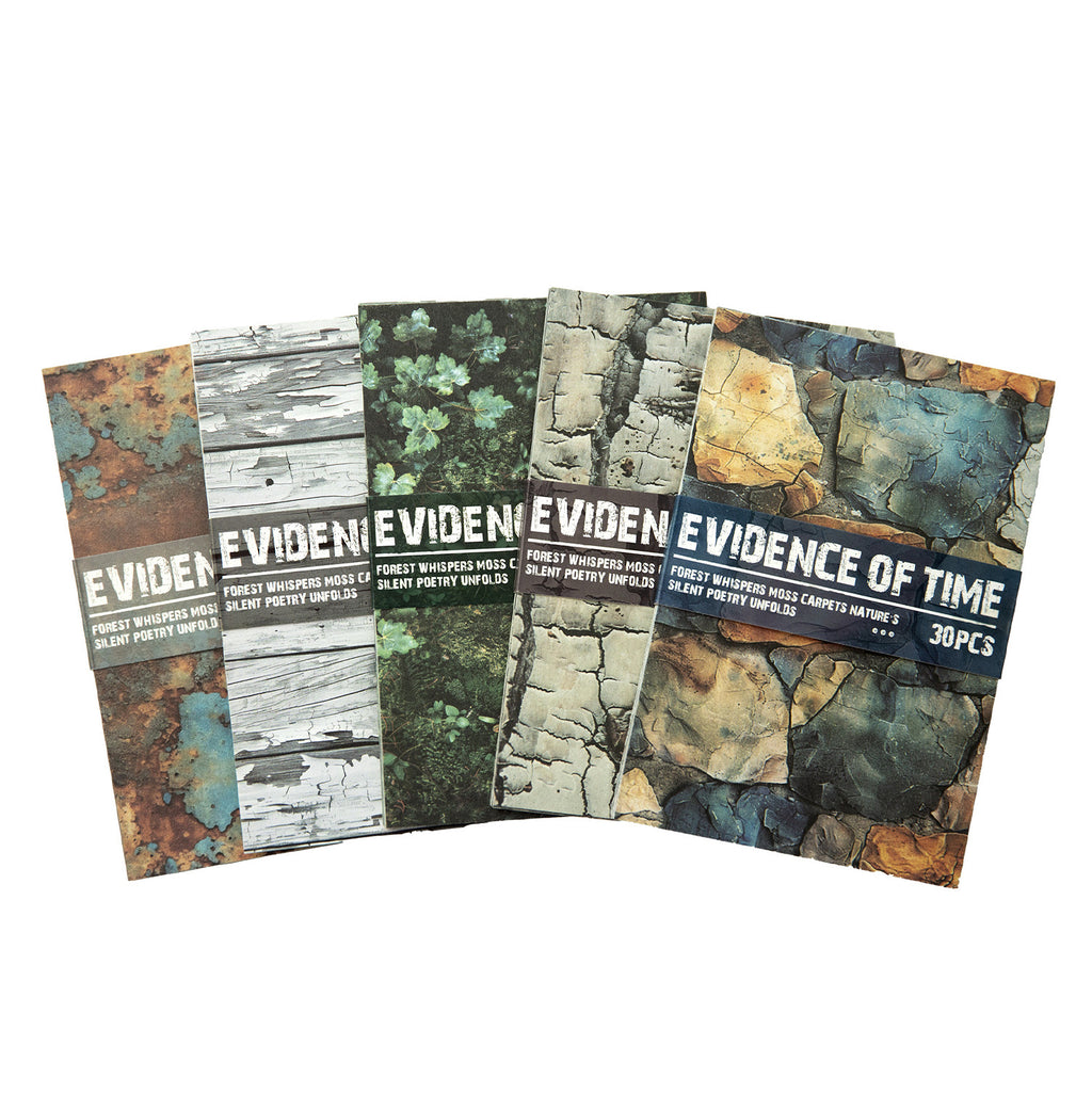 30 Pcs Nature Texture Scrapbook Paper SYZZ