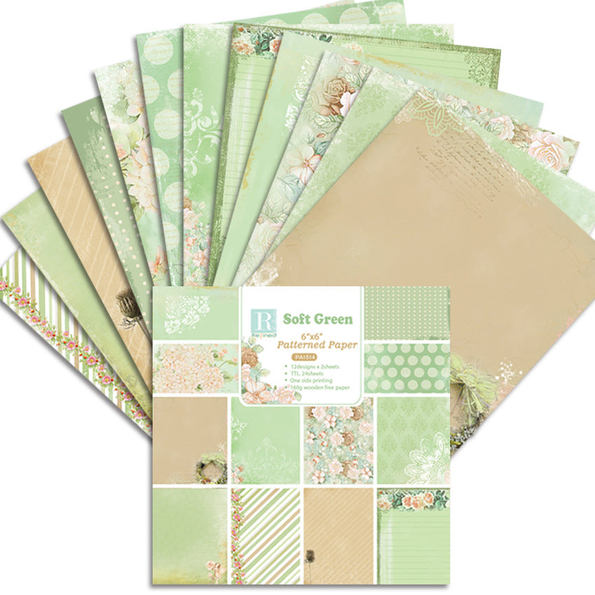 6 inch Scrapbook Paper Pad JYY6601