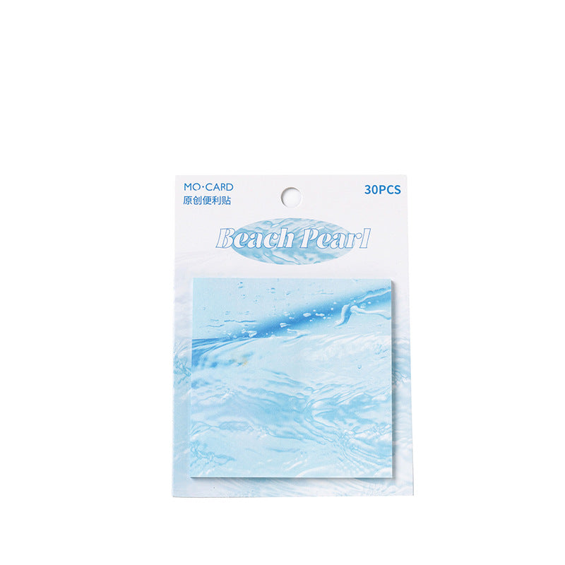 30 Pcs Water Texture Notepad CXZX