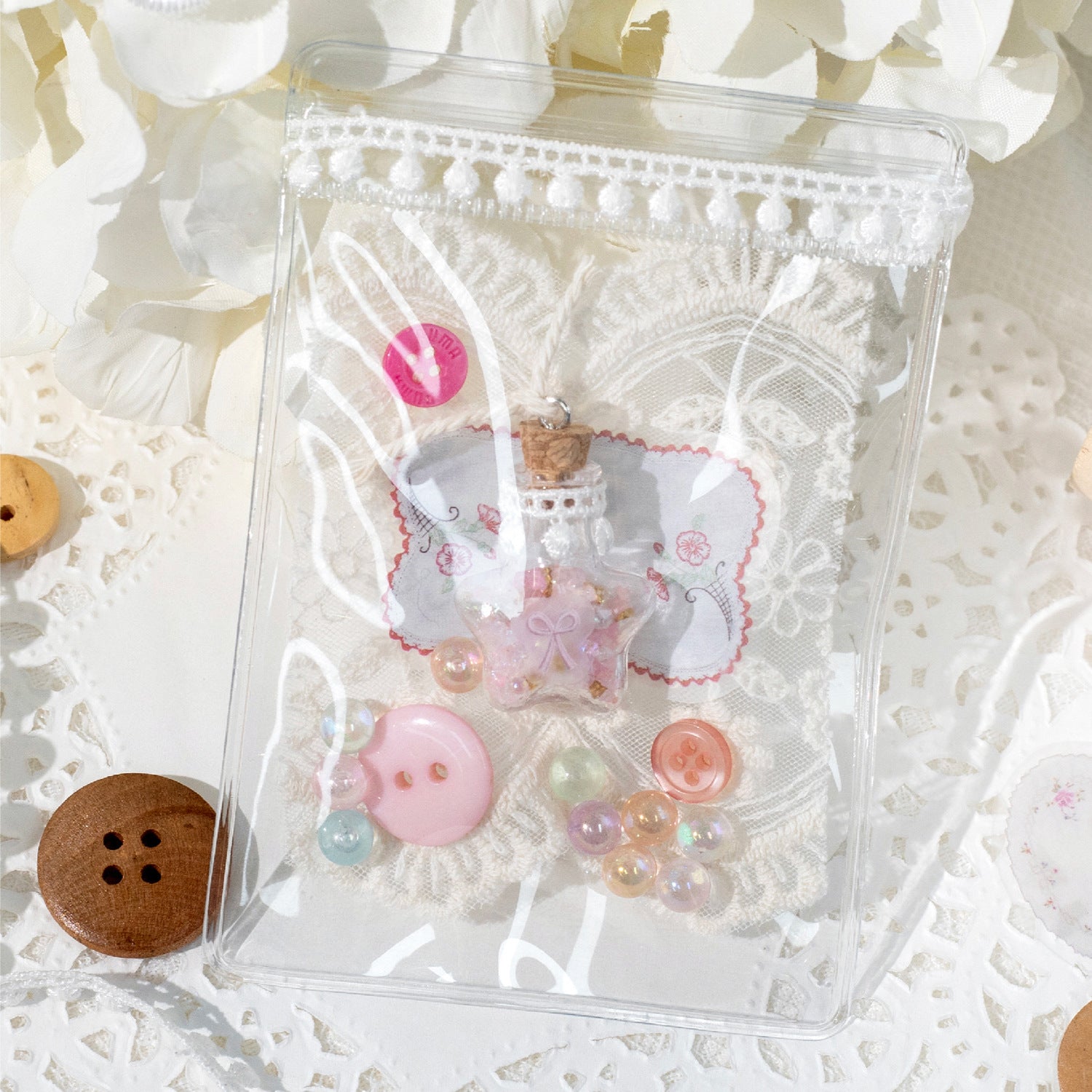 1 Roll Creative PET Stickers Tape FRSG