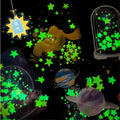 20 Pcs Luminous Stars Stickers WXXL