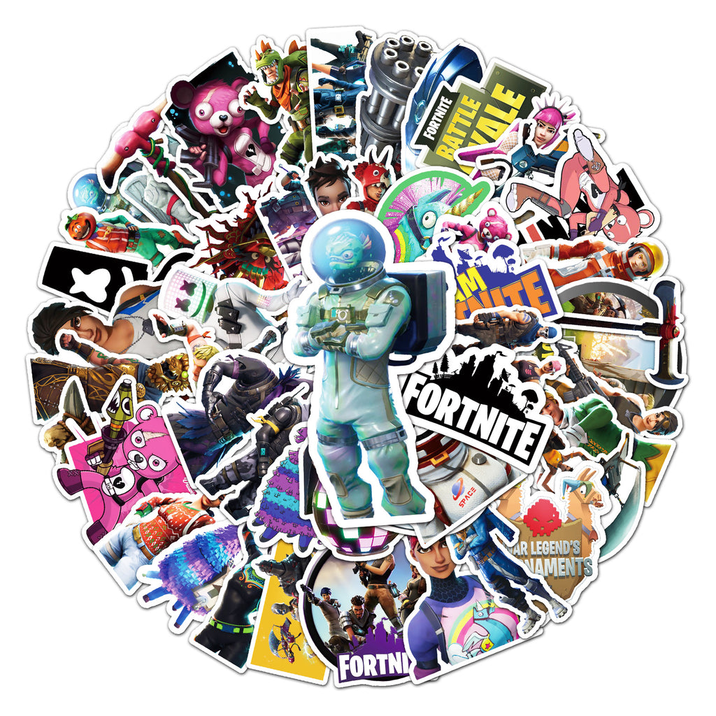 50 Pcs Vinyl Game Theme Stickers LZY408