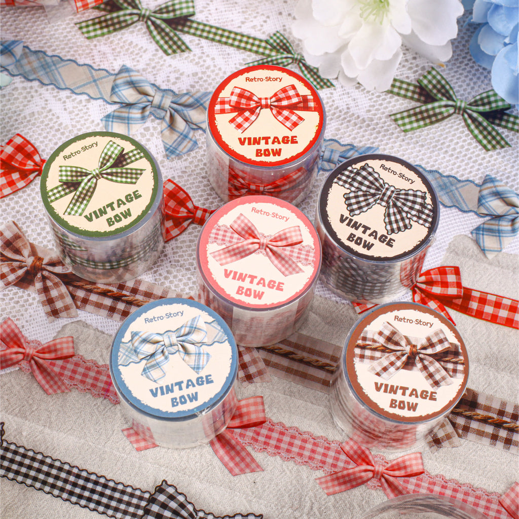 1 Roll Bow Knot Themed PET Tape GZHDJ