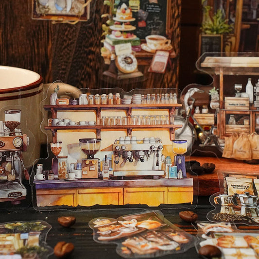 30 Pcs Lifestyle PET Stickers XXCQ