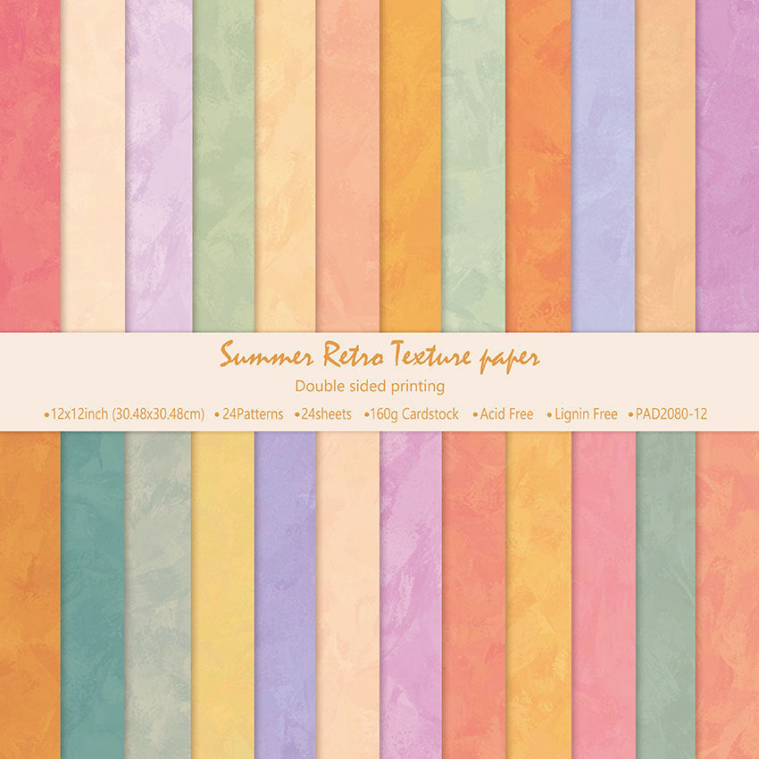 6 inch Scrapbook Paper Pad for Craft PA206