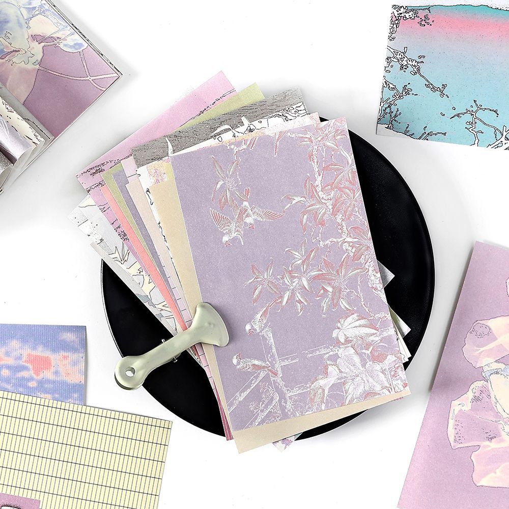 50 Pcs Creative Scrapbook Paper XDSQ
