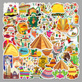 50Pcs Mexico Travel Vinyl Stickers TRV23