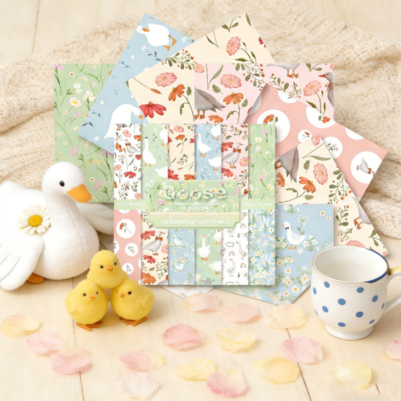 6 inch Goose Scrapbook Paper Pad SKP462