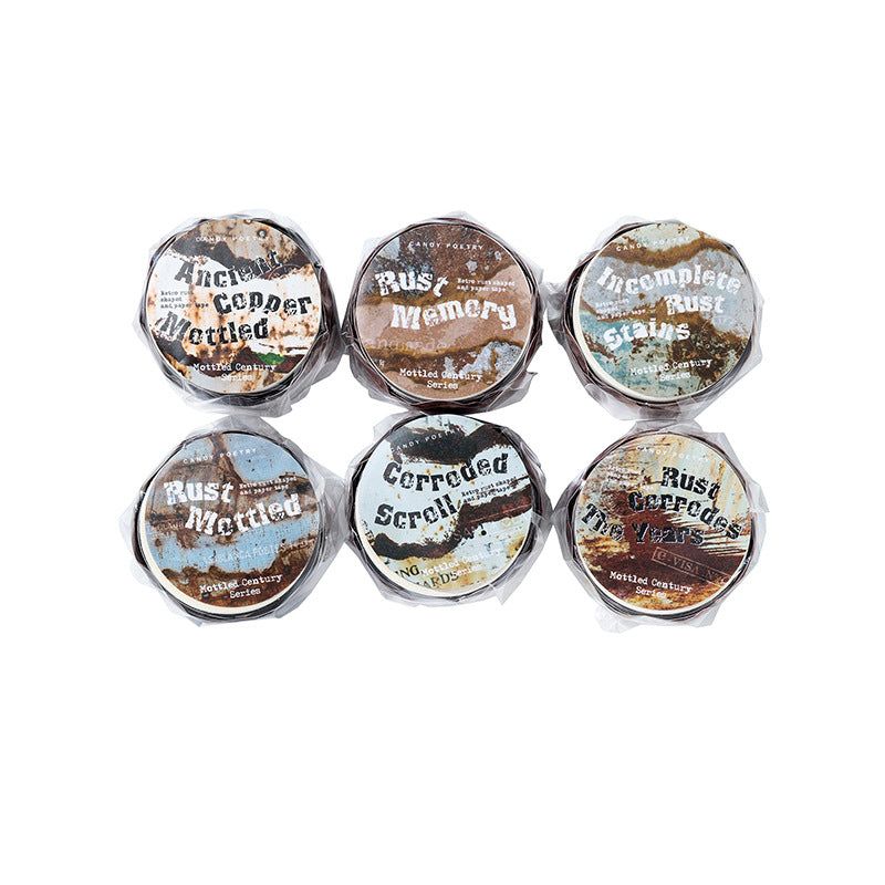 1 Roll Vintage Rusty Theme Washi Tape