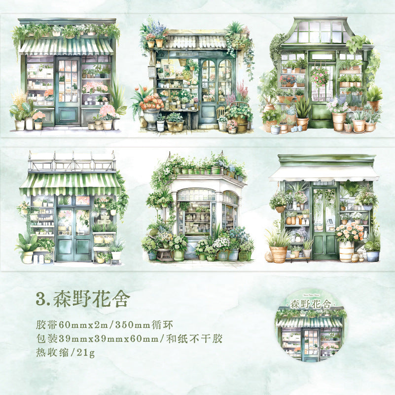 1 Roll Flower Shop Washi Tape LMHY
