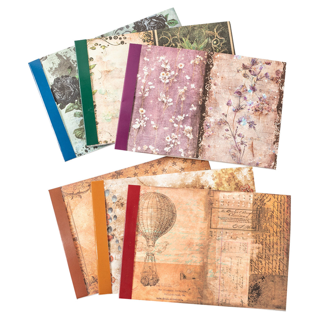 40 Pcs Vintage Scrapbook Paper SMSC