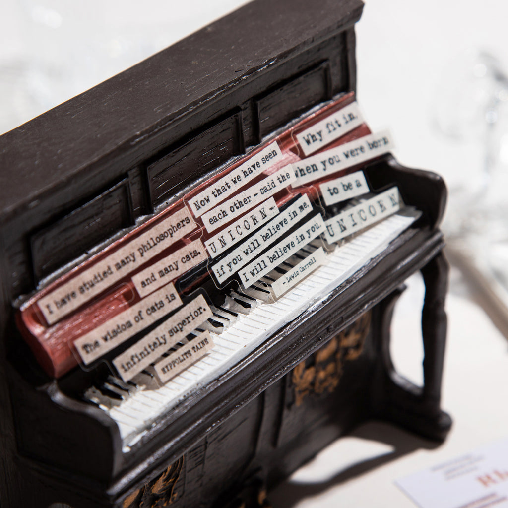 20 Pcs Fantasy Words PET Stickers WZKX