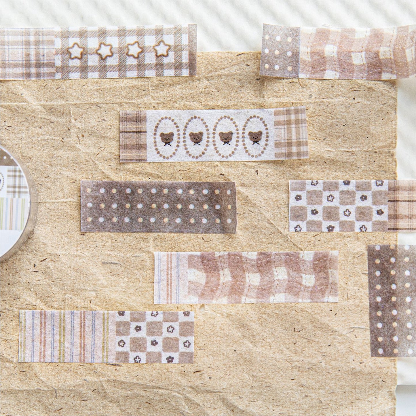 1 Roll Watercolor Grid Washi Tape SSZM