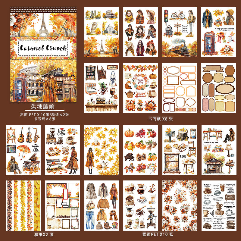 A5 Mixed Material Sticker Book TZH111