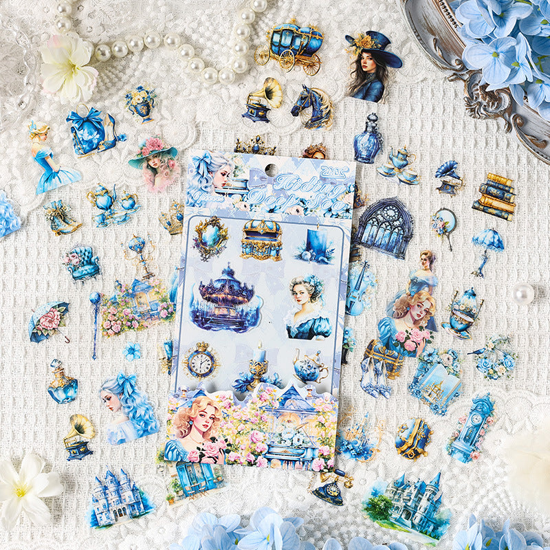 6 Sheets Gothic Fantasy PET Stickers AYQW