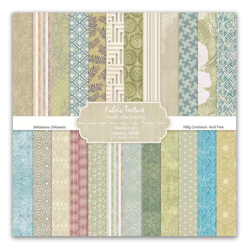 12 inch Scrapbook Paper Pad JYY107