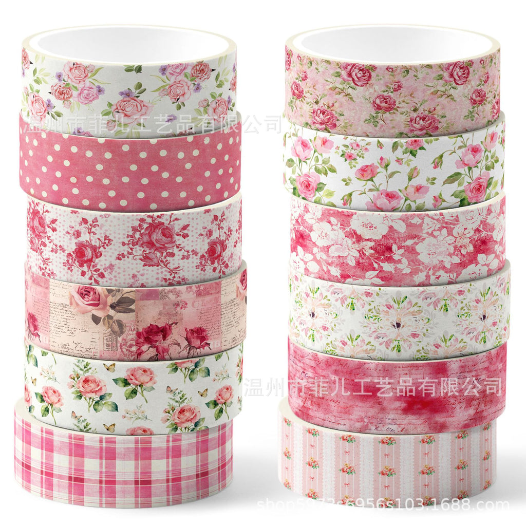 12 Roll Washi Tape Set ZH124