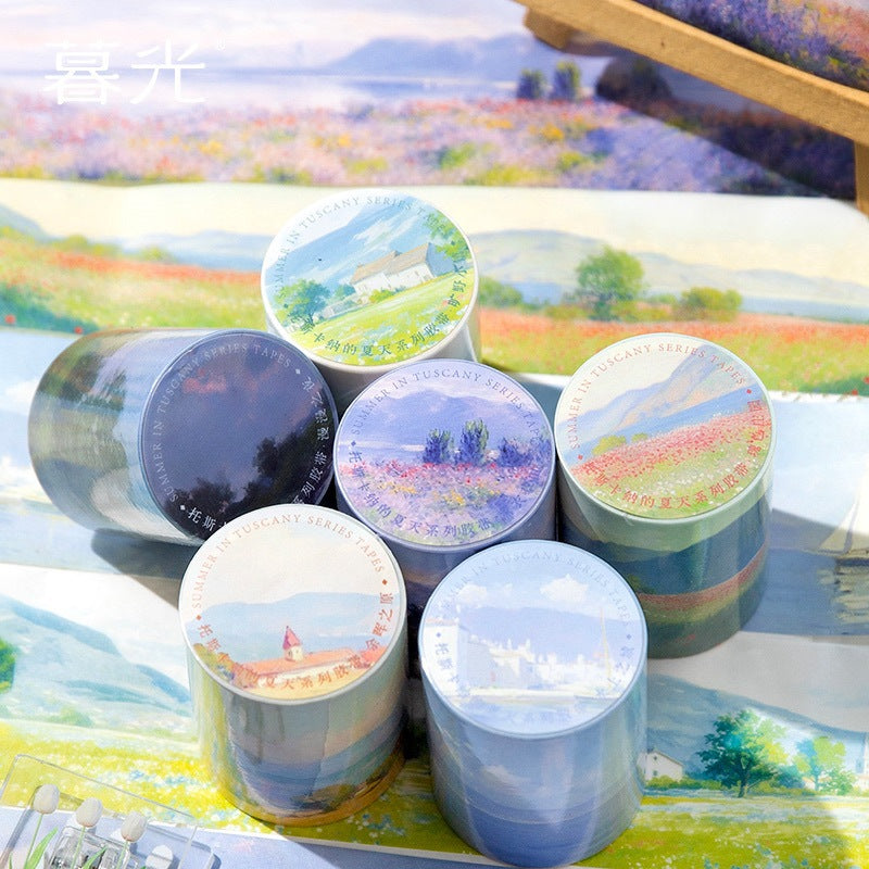 1 Roll Nature Landscape Washi Tape TSKNXT