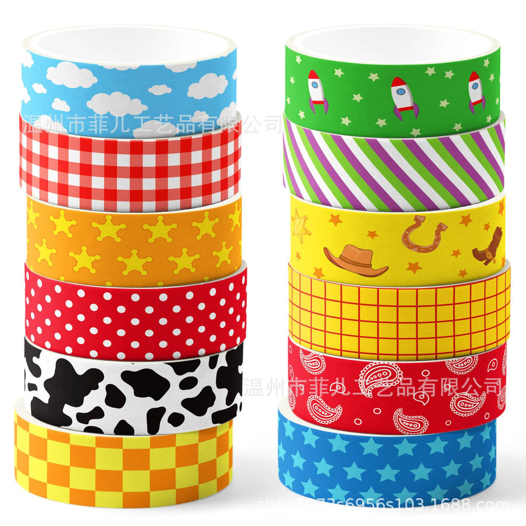 12 Roll Washi Tape Set ZH164