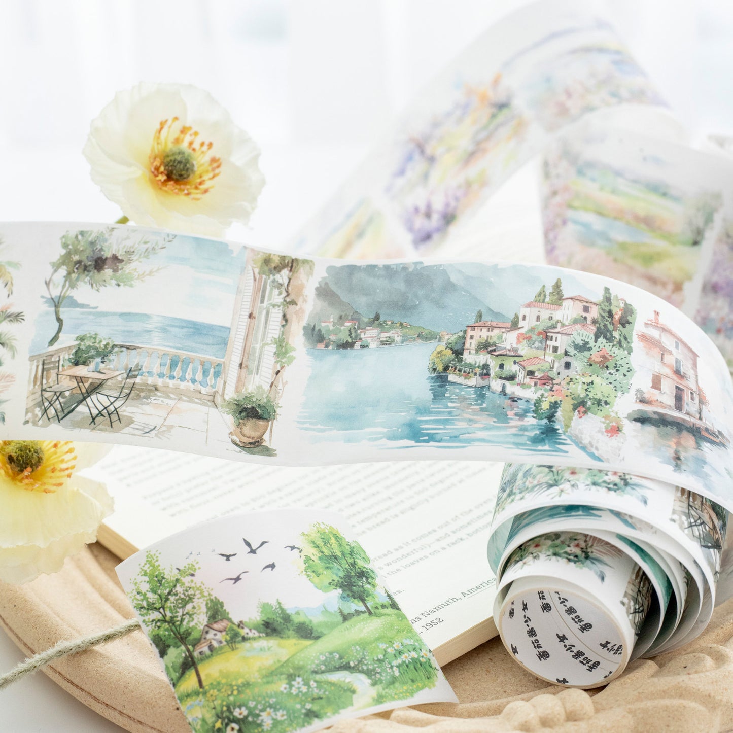 1 Roll Travel Landscape Washi Tape MBSL