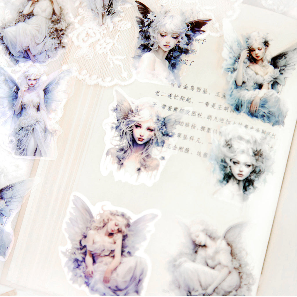 20 Pcs Fairy PET Stickers RJJL