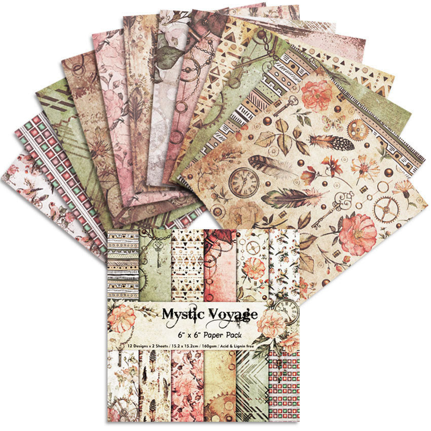 6 inch Scrapbook Paper Pad JYY01786
