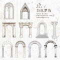 10 Pcs Baroque Style Cardstock Paper BLKCH