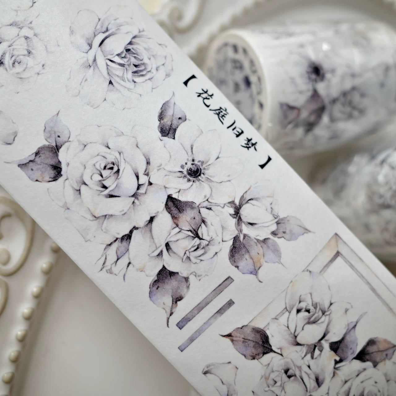 Floral Decorative Tape Rolls- Courtyard Dreams