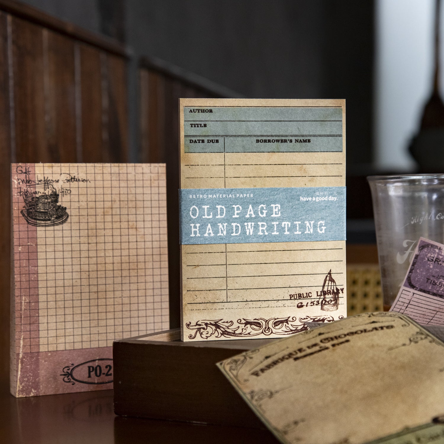 20 Pcs Old Page Journal Paper JYSJ