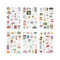 6 Pcs Everyday Journal PET Stickers -Encounter