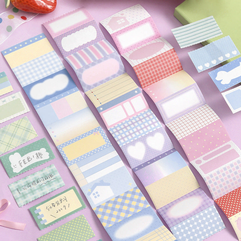 Pastel Korean Style Writeable Washi Memo Tape - Dream Bubble