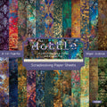 6 inch Mottle Scrapbook Paper Pad SKP549