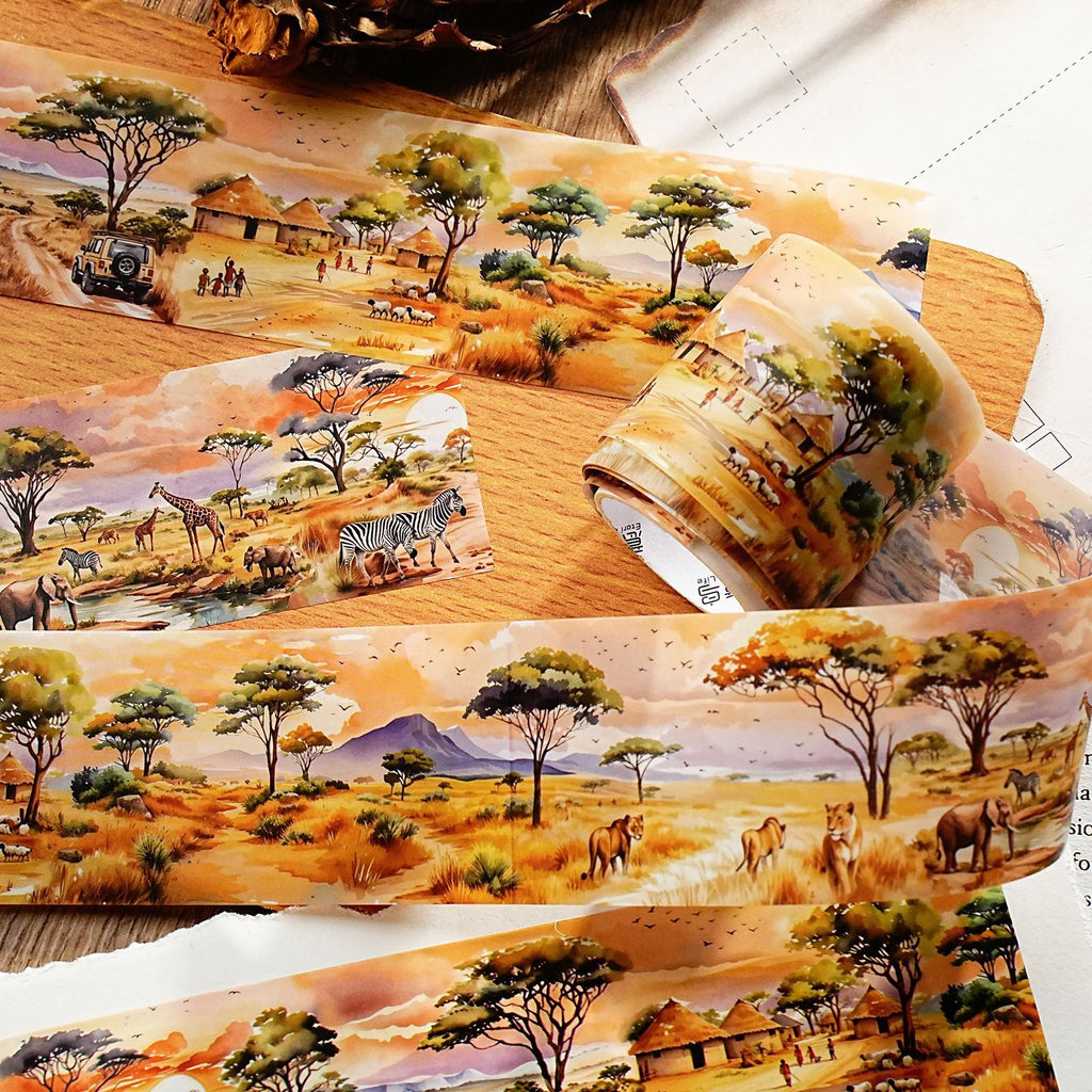 1 Roll Travel Landscape PET Tape ZYDF