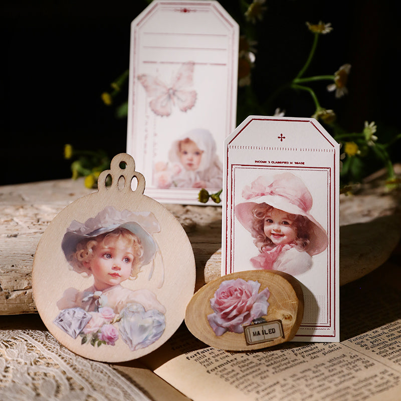 2 Sheets Rub on Stickers MGNH