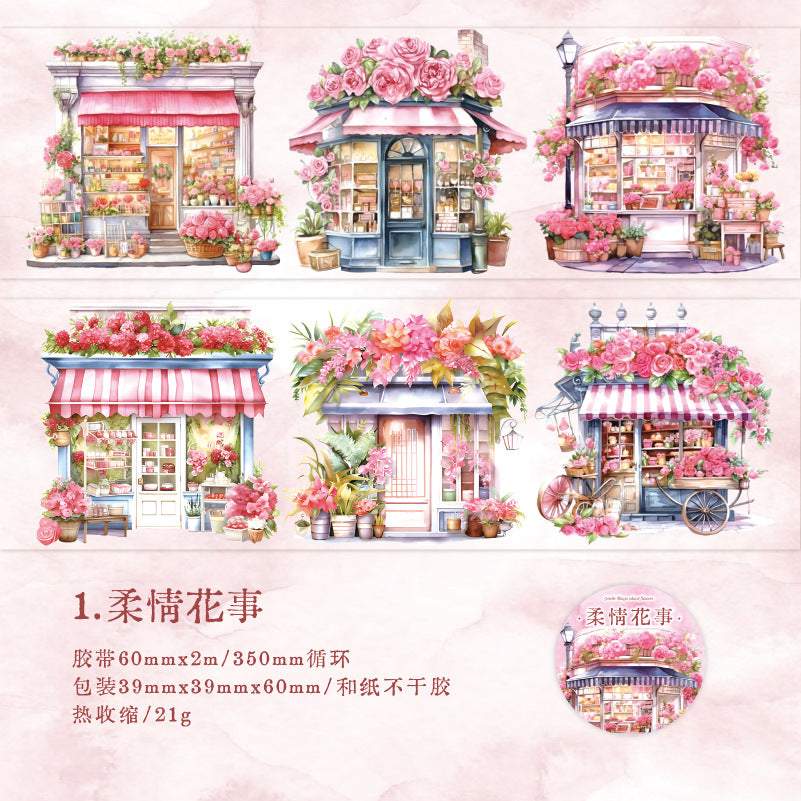 1 Roll Flower Shop Washi Tape LMHY